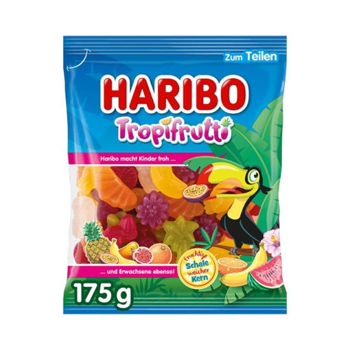 Picture of HARIBO TROPICAL FRUIT BAG 175G